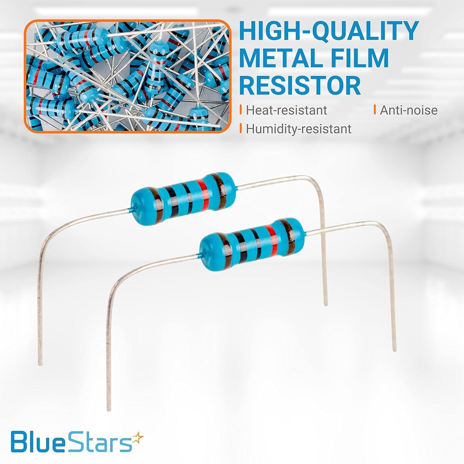 120pcs 1/2W (0.5 Watt) 10k ohm Metal Film Resistor image 6