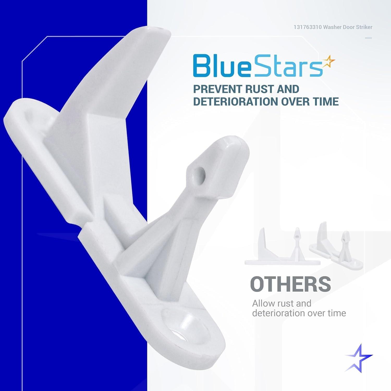 [Lifetime Warranty] 131763310 Washer Door Striker - Compatible with Frigidaire & Kenmore Washers - Replaces 131763300 AP3580441 PS890617 - Pack of 2 image 3