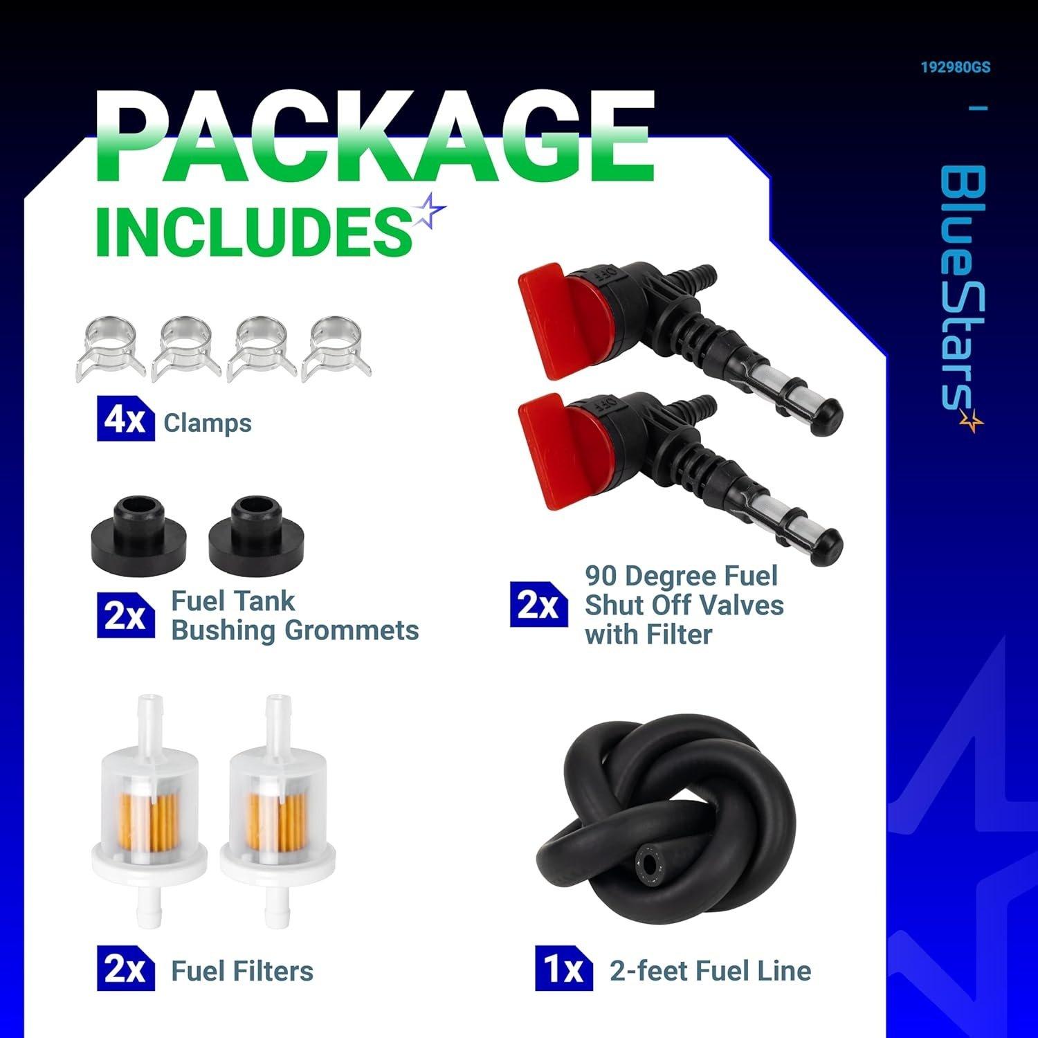 [Lifetime Warranty] 192980GS 90 Degree Fuel Fuel Shut Off Valve Service Kit image 4