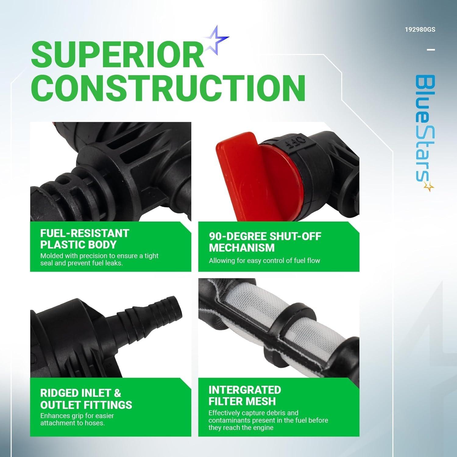 [Lifetime Warranty] 192980GS 90 Degree Fuel Fuel Shut Off Valve Service Kit image 8