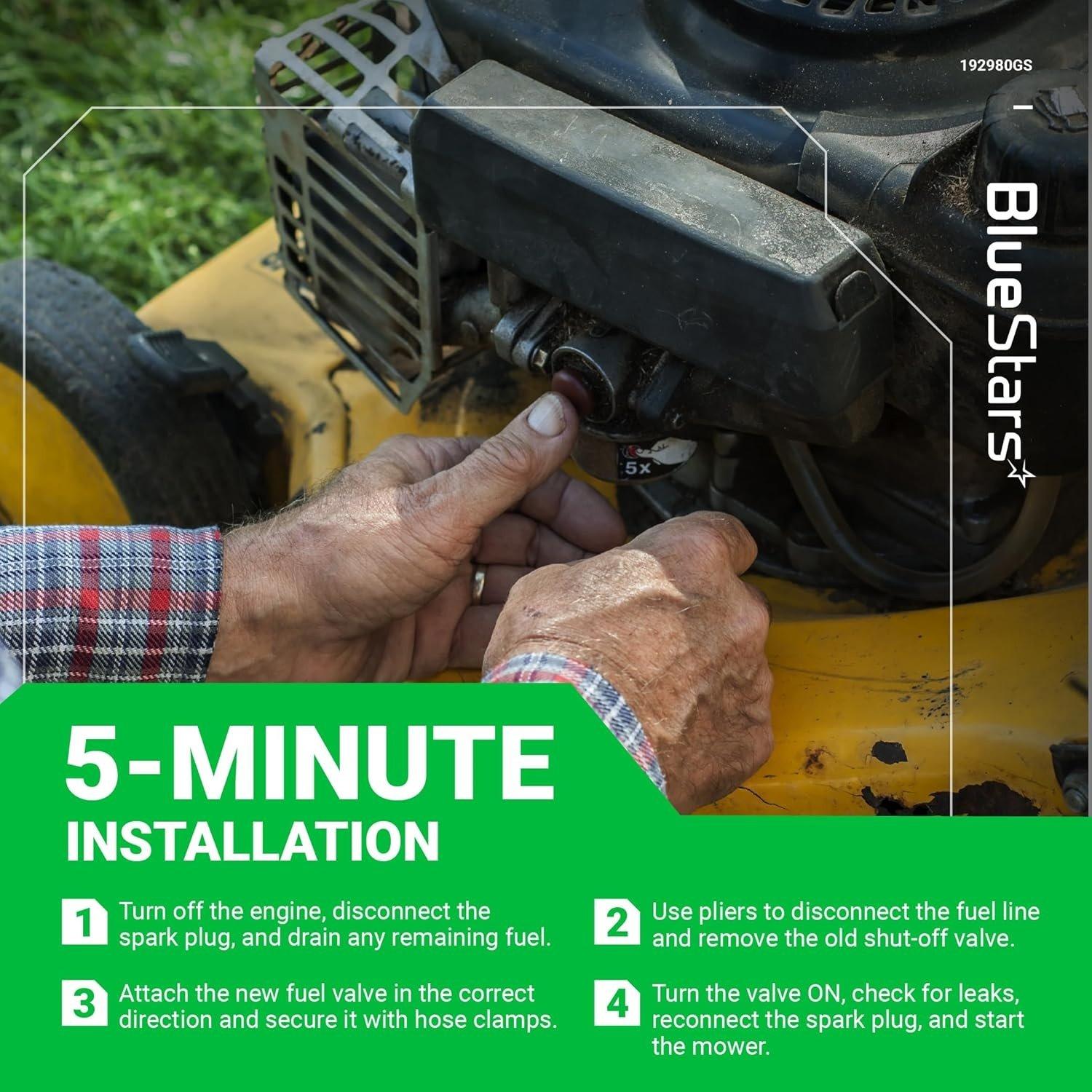 [Lifetime Warranty] 192980GS 90 Degree Fuel Fuel Shut Off Valve Service Kit image 5