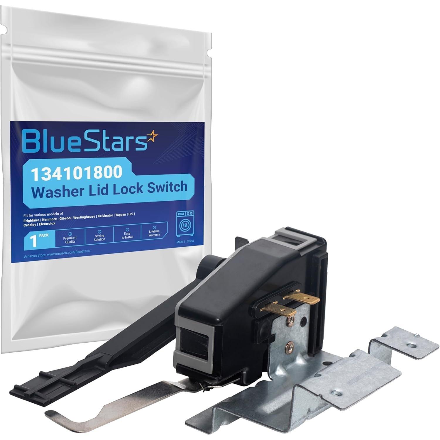 [Lifetime Warranty] 134101800 Washer Lid Lock Switch Replacement - Compatible with Frigidaire Electrolux Washers - Replaces 131595100 131675600 PS648775 AP2108159 image 6