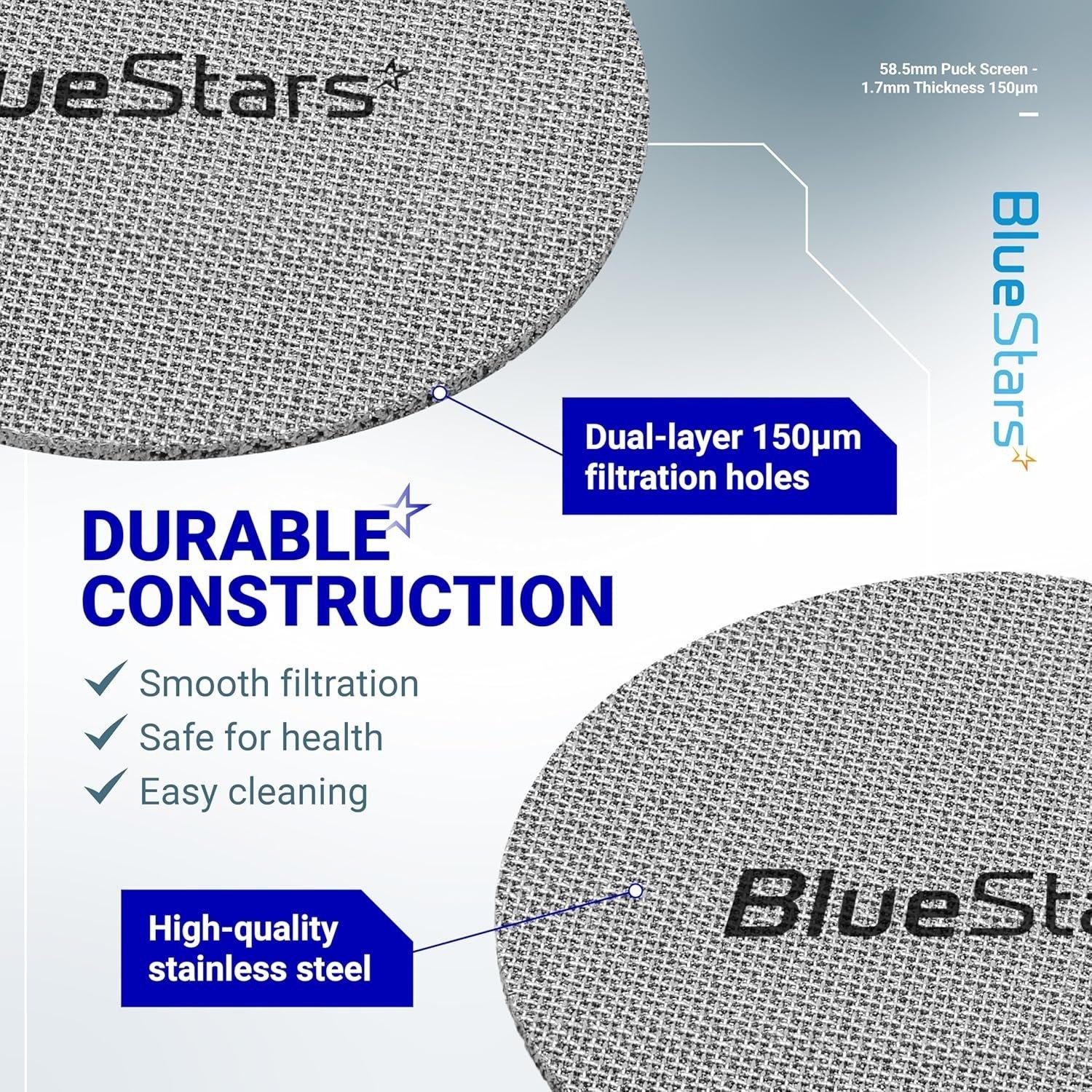 [Lifetime Warranty] 58.5mm Espresso Puck Screen - Pack of 2 image 1