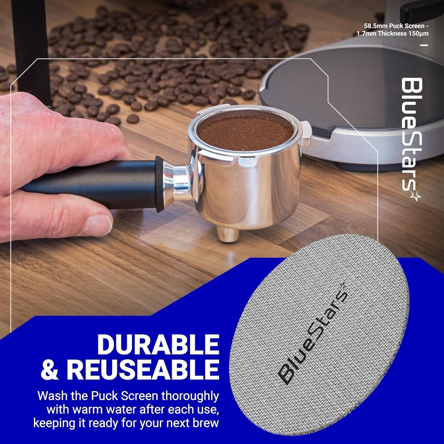 [Lifetime Warranty] 58.5mm Espresso Puck Screen - Pack of 2 image 6