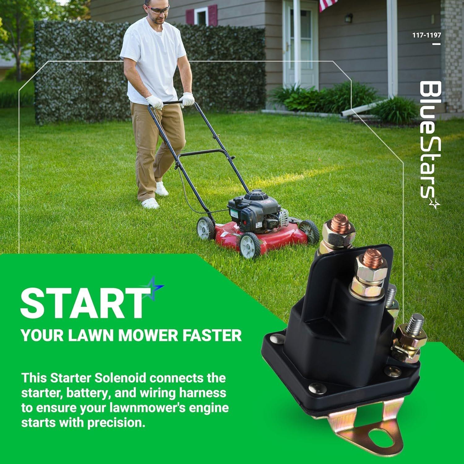 [Lifetime Warranty] 12V 4-Terminal 117-1197 Starter Solenoid image 4