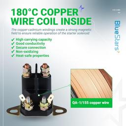 [Lifetime Warranty] 12V 4-Terminal 117-1197 Starter Solenoid thumbnail 8