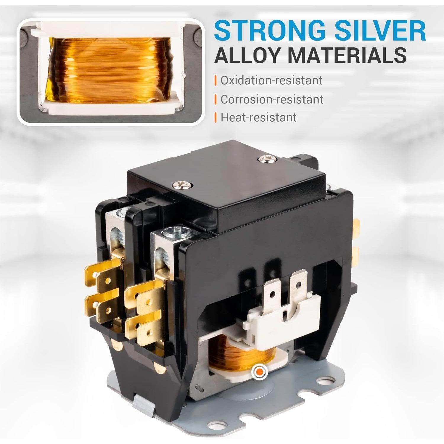 [Lifetime Warranty] 2 Pole Contactor 40 Amp 120VAC Coil image 4