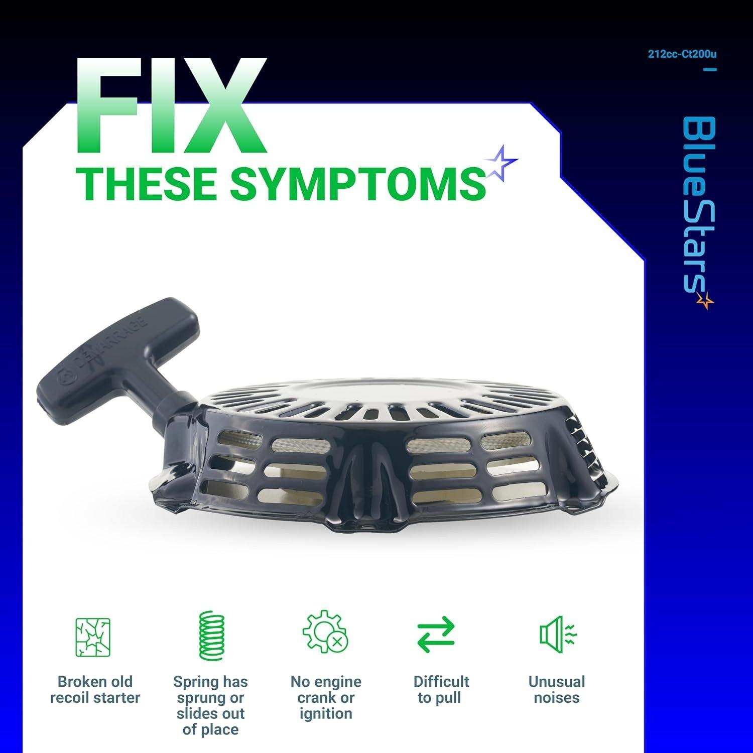 [Lifetime Warranty] 212 Ct200u Pull Start Recoil Starter image 3