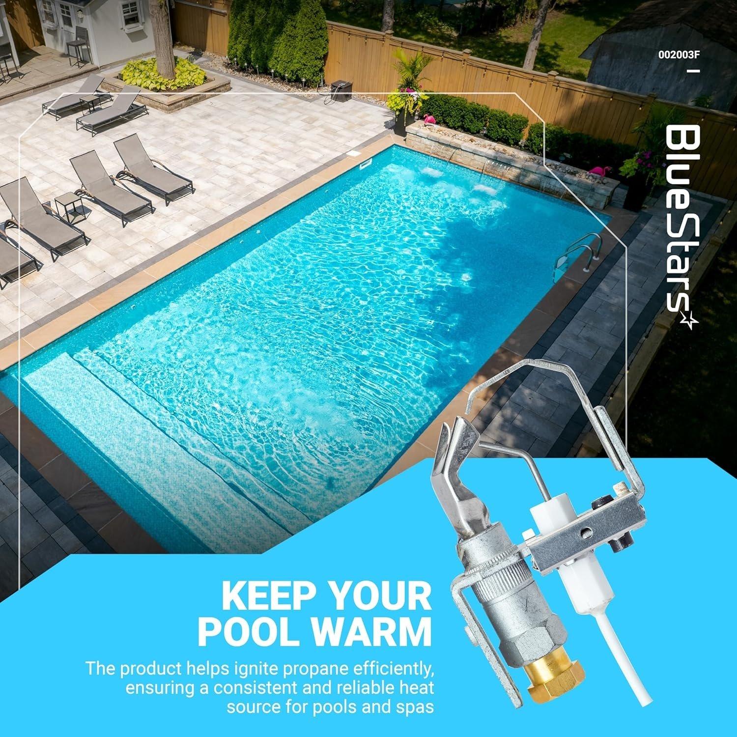 [Lifetime Warranty] 002003F Pilot Natural/Propane Lid Pool Heater Parts image 4