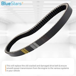 [Lifetime Warranty] Golf Cart Drive Belt Replaces 27077 thumbnail 1