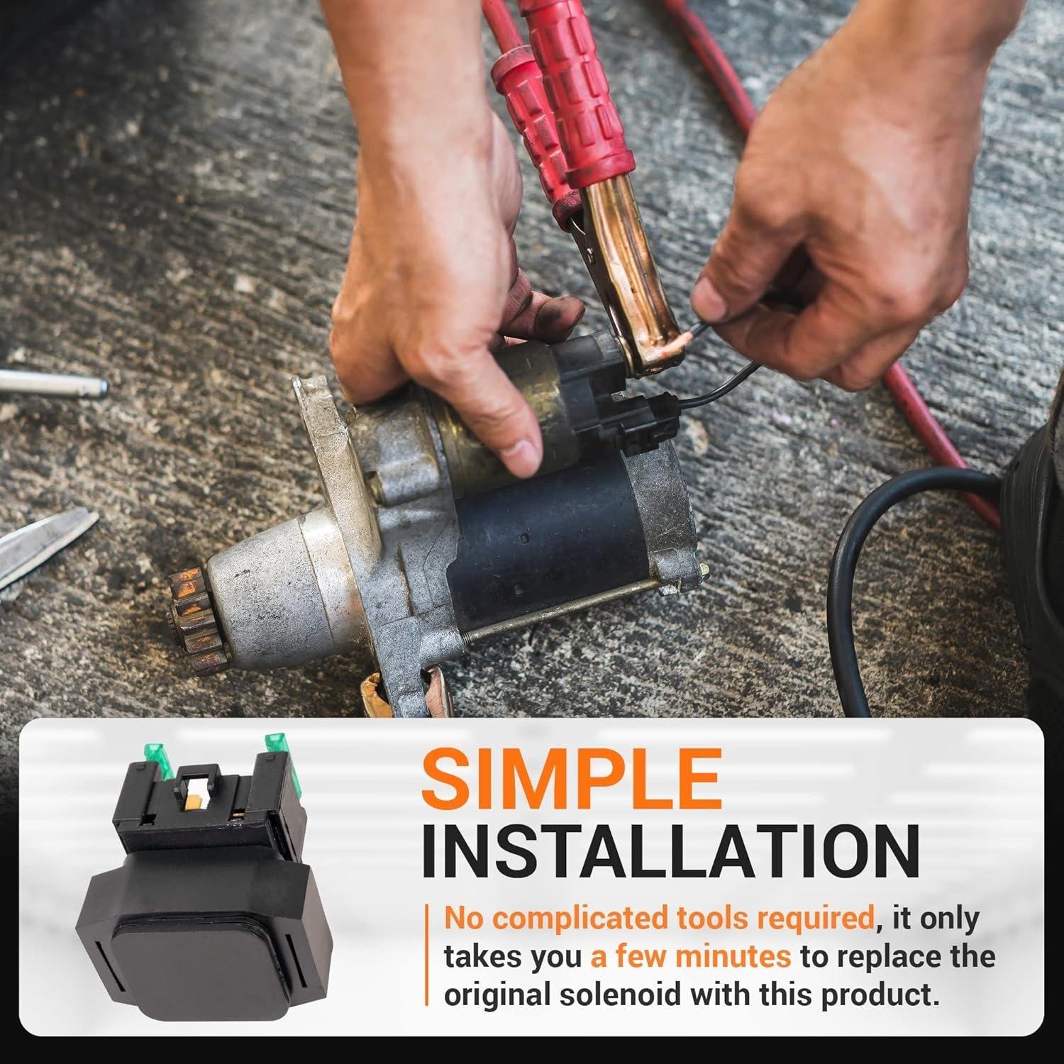 4SV-81940-12-00 Starter Solenoid Relay Yamaha YFM 350 image 5