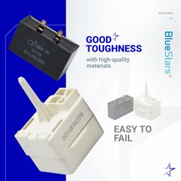 W10613606 Refrigerator Compressor Start Relay and Capacitor - Pack of 2 thumbnail 5