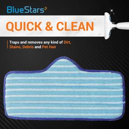 [Lifetime Warranty] Microfiber Pad for Dupray Neat Steam Cleaner - Designed for Multiple Surfaces, Effectively Clean Hardwood, Tile & Stone Floors - Pack of 10 thumbnail 1