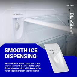 [Lifetime Warranty] DA97-12942A Assy Dispenser Cover - Compatible with Samsung Refrigerators Water Dispenser Cover Accessories - Replaces AP5651849, 3036257, PS5575407 thumbnail 4