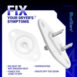[Lifetime Warranty] 8577274 Dryer Thermistor and 3392519 Dryer Thermal Fuse Replacement Kit - Compatible with Whirlpool & Kenmore Dryers - Replaces AP6013514 PS11746740 AP6008325 3388651 PS11741460 thumbnail 5