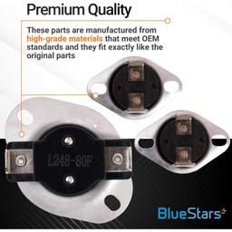 [Lifetime Warranty] LA-1053 LA 1053 Dryer Thermal Fuse Kit - Compatible with Whirlpool & Maytag Dryers - Replaces 53-1133 53-1526 AP4242472 K35-601 thumbnail 5