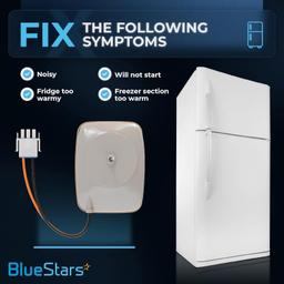 [Lifetime Warranty] WR60X10141 Refrigerator Evaporator Fan Motor Replacement - Compatible with GE Hotpoint Fridges - Replaces WR60X31522 WR60X23584 AP5955766 WR60X10346 PS10063450 WR60X10045 thumbnail 7