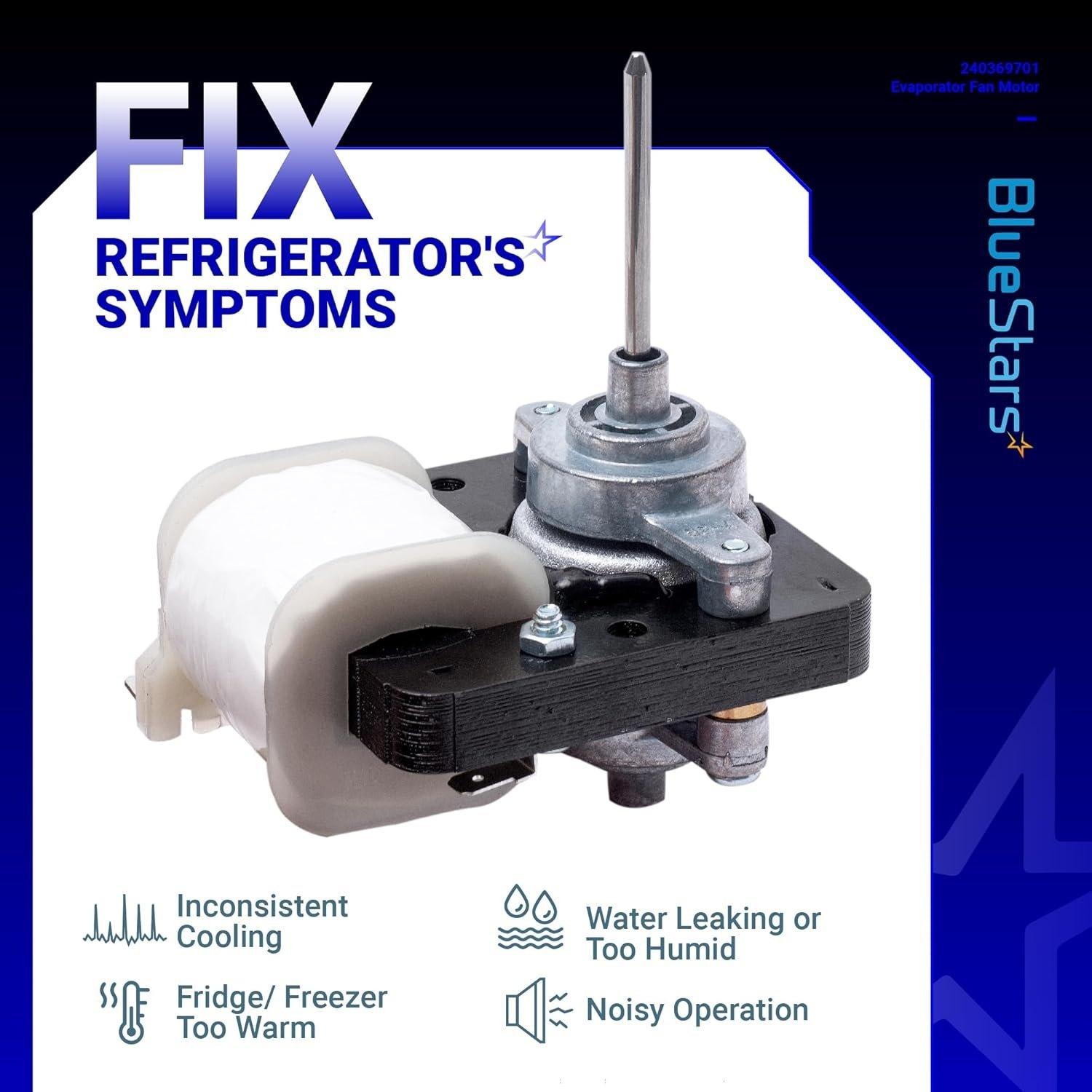 [Lifetime Warranty] 240369701 Refrigerator Evaporator Fan Motor - Compatible with Frigidaire Kenmore Electrolux Refrigerators - Replaces AP4700070 PS3419839 5303918549 image 6