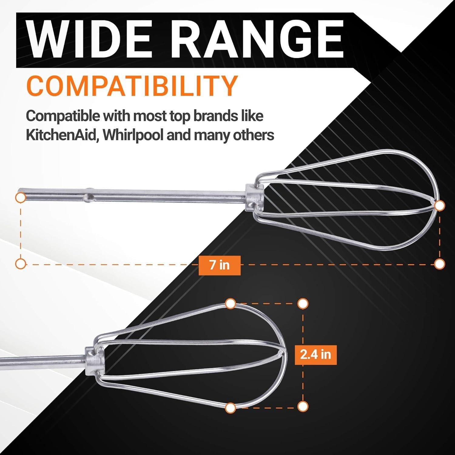 [Lifetime Warranty] W10490648 Hand Mixer Turbo Beaters image 2