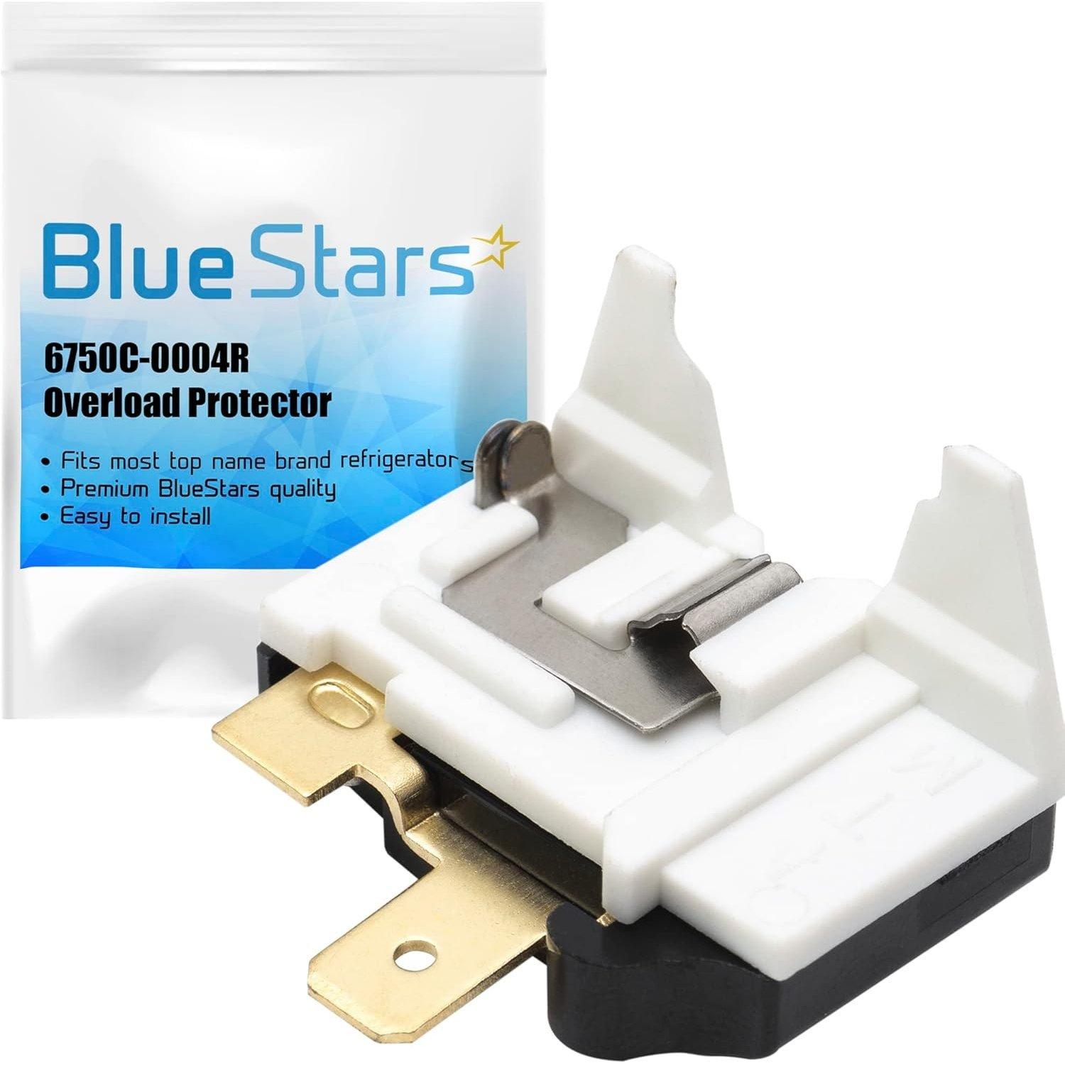 [Lifetime Warranty] 6750C-0004R Refrigerator Overload Protector Replacement - Compatible with LG & Kenmore Refrigerators - Replaces 6750C-0005P image 0