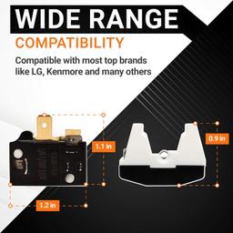 [Lifetime Warranty] 6750C-0004R Refrigerator Overload Protector Replacement - Compatible with LG & Kenmore Refrigerators - Replaces 6750C-0005P thumbnail 2