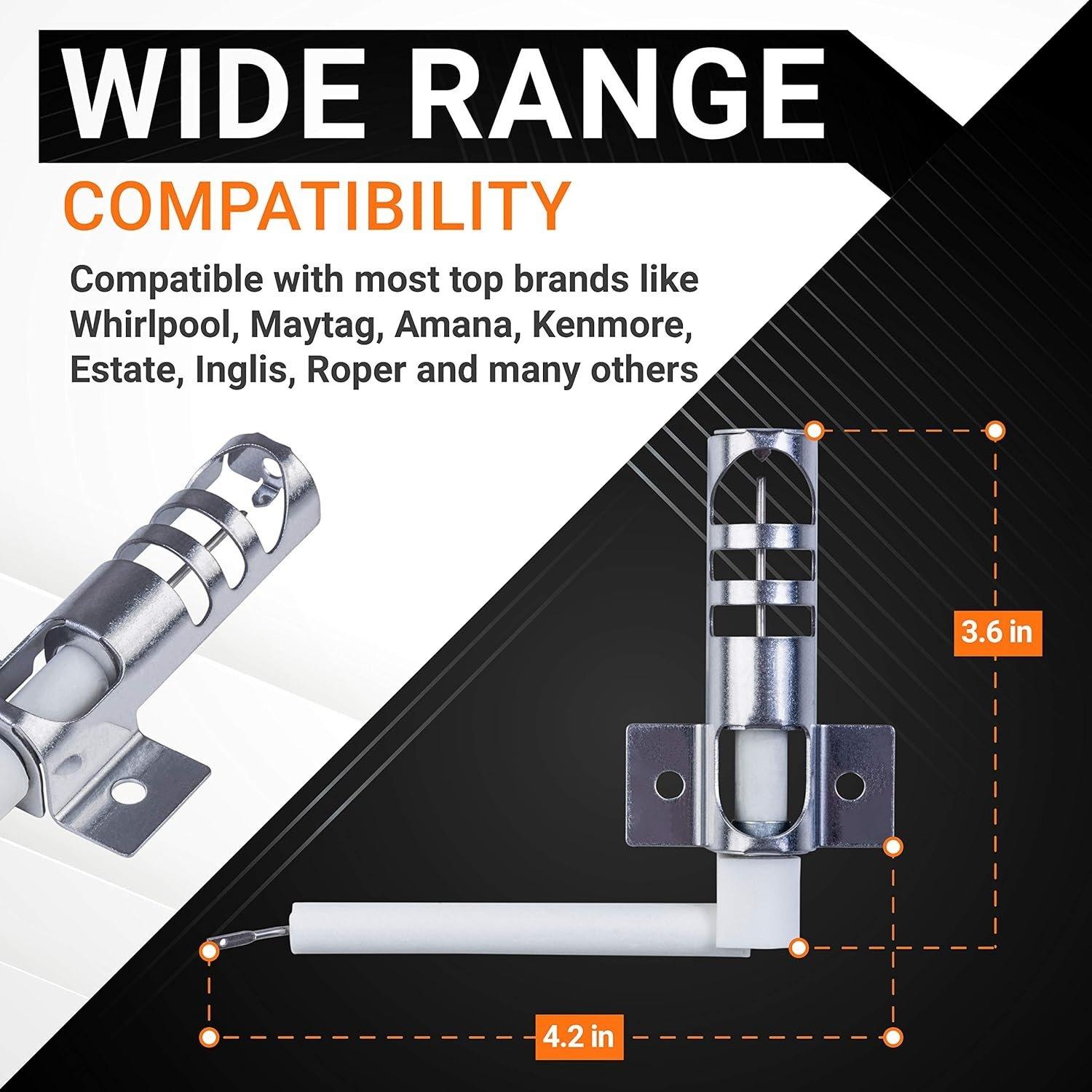 [Lifetime Warranty] 9758079 WP9758079 Bake Oven Spark Igniter Replacement - Compatible with Whirlpool Kenmore Maytag Oven Ranges - Replaces PS11747217 AP6013984 WP9758079 WP9758079VP image 4