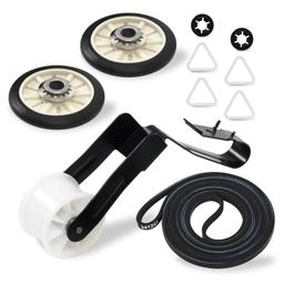 [Lifetime Warranty] 4392065 Dryer Repair Kit Included Belt 341241 Idler 691366 Rollers 349241T for Whirlpool Kenmore Admiral Amana Dryers - Replaces 279948 587636 AP3131942 PS373087 587636 WED4815EW1 NED4655EW1 thumbnail 0