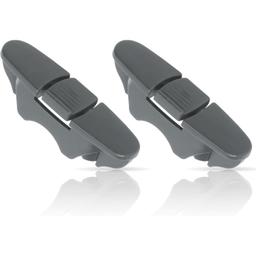 [Lifetime Warranty] W10508950 Dishwasher Stop Track Upper Rack Stop Clip - Compatible with Whirlpool Kenmore Dishwashers - Replaces W10199682 8562015 2684662 AP6022472 PS11755805 - Pack of 2 thumbnail 0