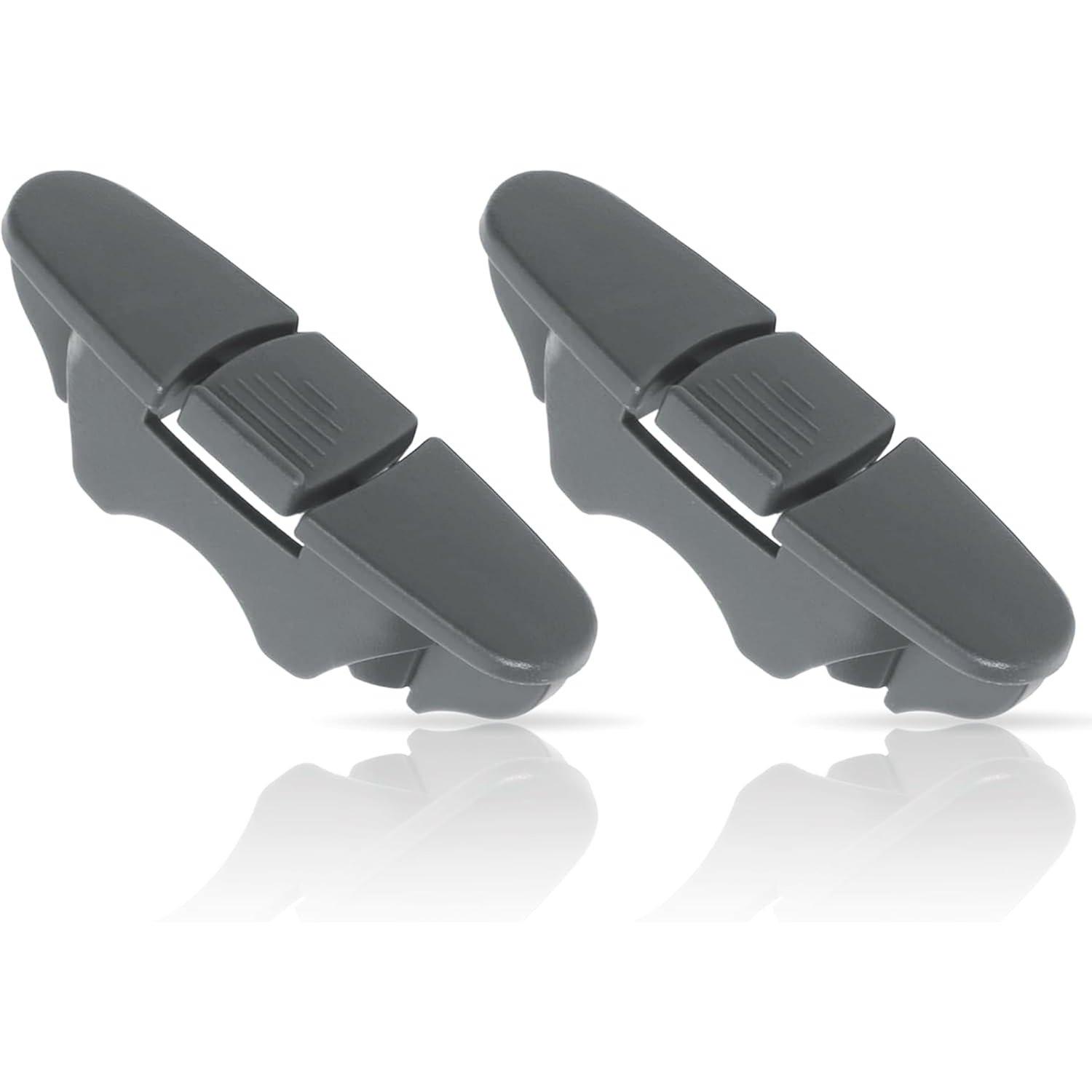 [Lifetime Warranty] W10508950 Dishwasher Stop Track Upper Rack Stop Clip - Compatible with Whirlpool Kenmore Dishwashers - Replaces W10199682 8562015 2684662 AP6022472 PS11755805 - Pack of 2 image 0