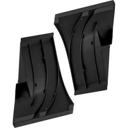 [Lifetime Warranty] WD8X227 & WD8X228 Dishwasher Corner Gaskets (Left & Right) Corner Baffle Replacement - Compatible with GE Hotpoint Dishwashers - Replaces PS263963 PS263964 AP2038859 AP2038860 thumbnail 0