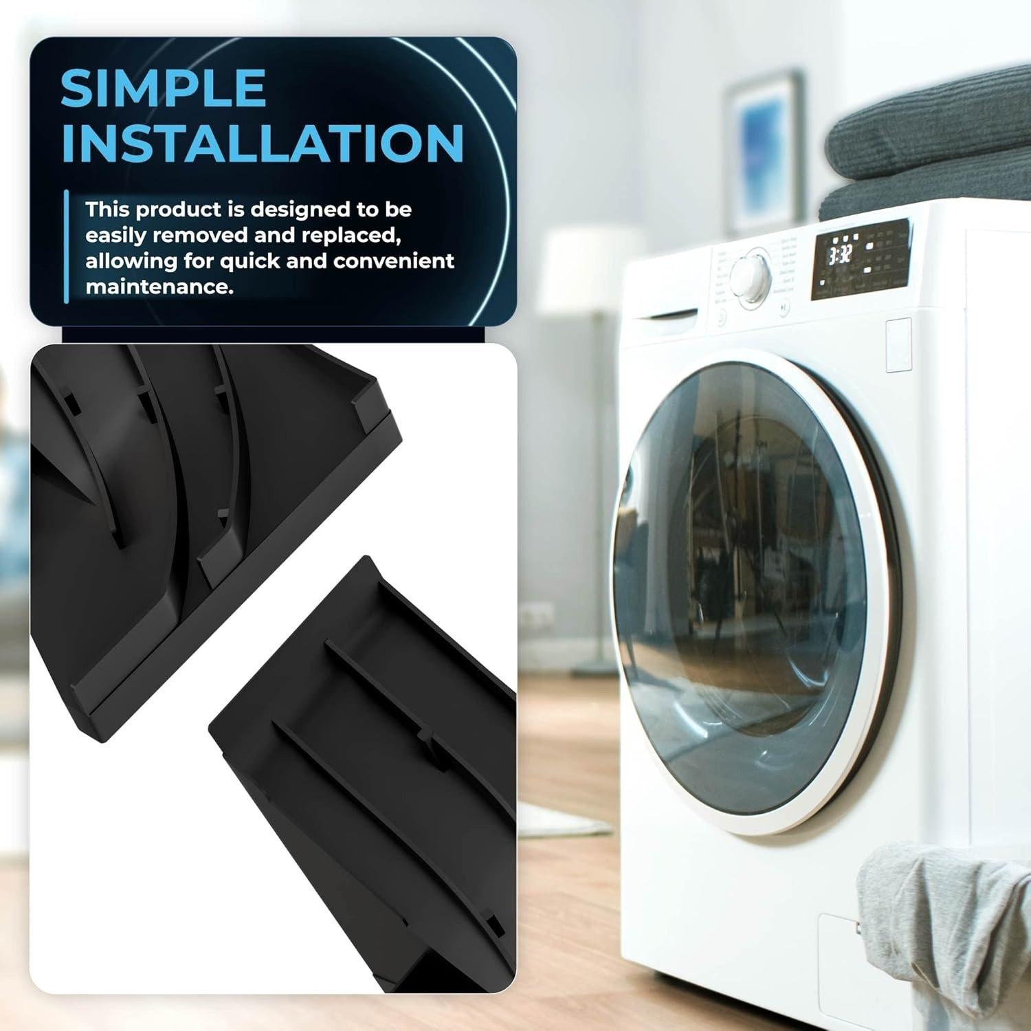 [Lifetime Warranty] WD8X227 & WD8X228 Dishwasher Corner Gaskets (Left & Right) Corner Baffle Replacement - Compatible with GE Hotpoint Dishwashers - Replaces PS263963 PS263964 AP2038859 AP2038860 image 3