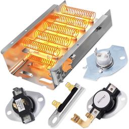[Lifetime Warranty] 279838 WED4815EW1 Heating Element For Whirlpool WED6200SW1 WED5000DW2 WED5300VW0 WED4800BQ1 Maytag MEDC215EW1 MEDX655DW1 Amana NED4655EW1 Roper Admiral Kenmore thumbnail 0