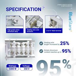[Lifetime Warranty] 279838 WED4815EW1 Heating Element For Whirlpool WED6200SW1 WED5000DW2 WED5300VW0 WED4800BQ1 Maytag MEDC215EW1 MEDX655DW1 Amana NED4655EW1 Roper Admiral Kenmore thumbnail 6