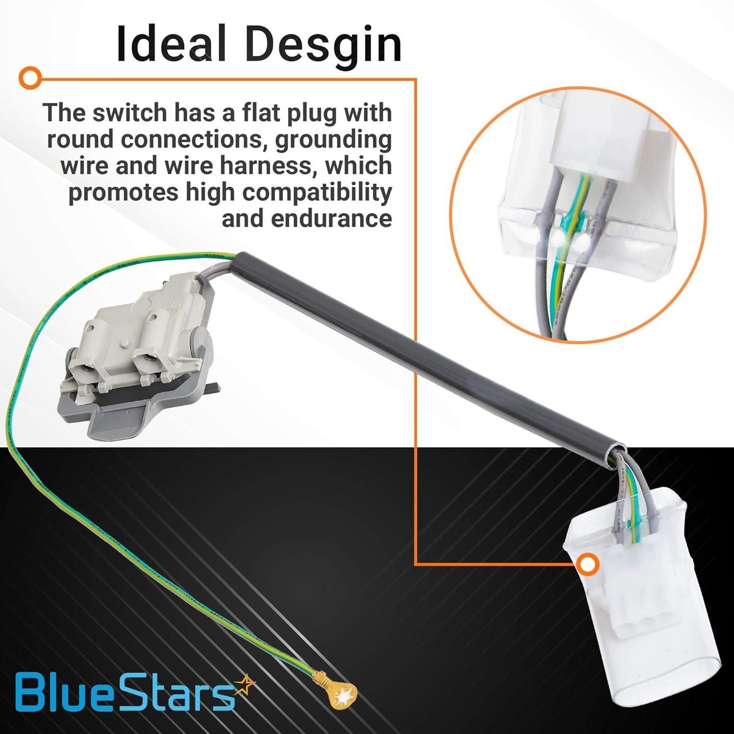 [Lifetime Warranty] 3355806 Washer Lid Switch - Replacement for Whirlpool Kenmore Roper Estate Washers - Replaces WP3355806VP PS11741201 WP3355806 AP2947199 PS341529 image 3