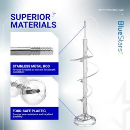 [Lifetime Warranty] WR17X11705 Ice Maker Auger Replacement - Compatible with GE Hotpoint Refrigerators - Replaces WR17X11939 PS1018130 AP3849786 AP3672963 thumbnail 2