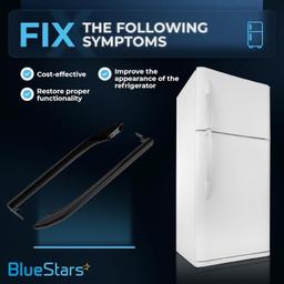 [Lifetime Warranty] 5304506471 Refrigerator Door Handle - Replace 5304486361 5304504509 5304504510 5304510039 242059503 242059506 AP6036332 PS11770475 5304510041 4390912 PS11731976 EAP11731976 - Pack of 2 thumbnail 3