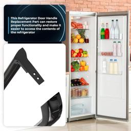 [Lifetime Warranty] 5304506471 Refrigerator Door Handle - Replace 5304486361 5304504509 5304504510 5304510039 242059503 242059506 AP6036332 PS11770475 5304510041 4390912 PS11731976 EAP11731976 - Pack of 2 thumbnail 7