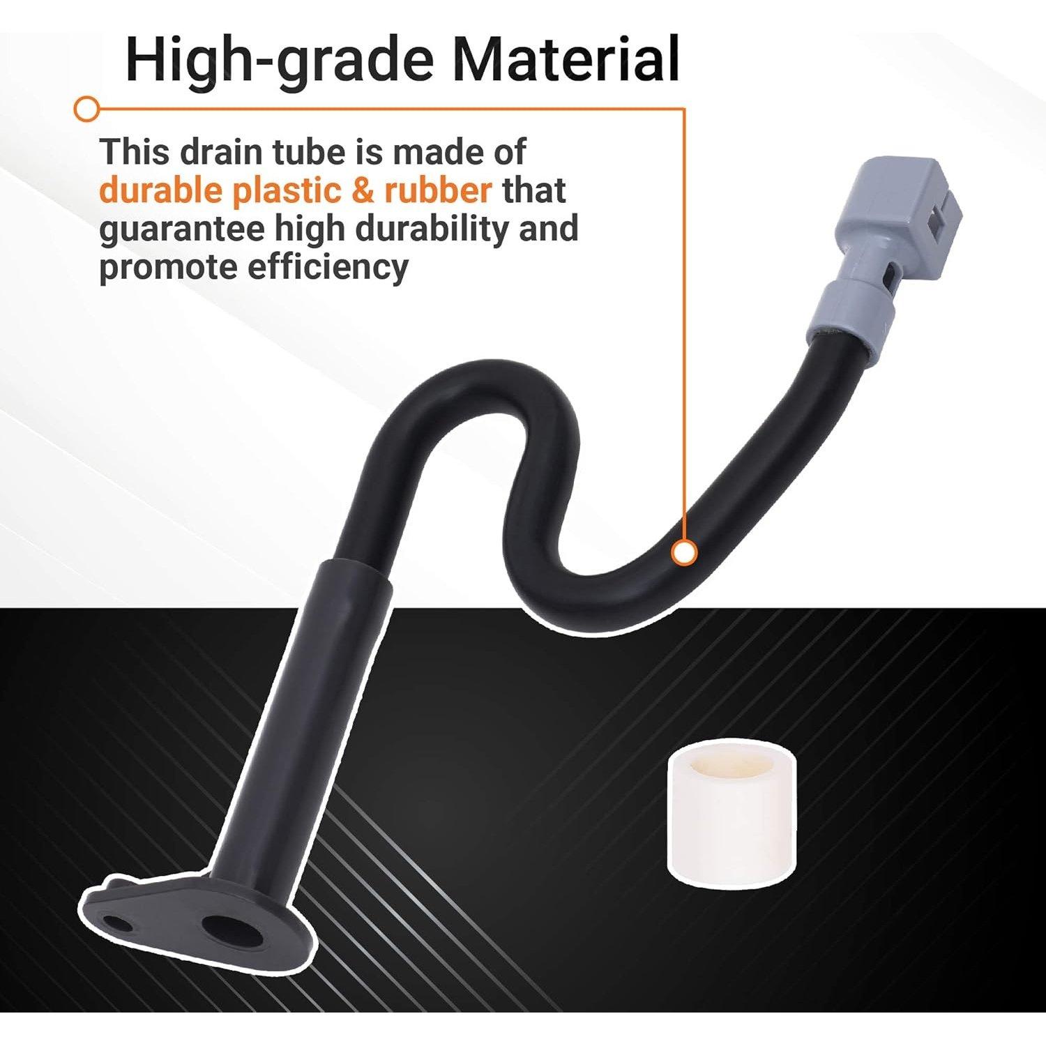 [Lifetime Warranty] W10619951 Refrigerator Drain Tube Replacement - Compatible with Whirlpool Maytag Kenmore KitchenAid Refrigerator - Replaces AP5780744 PS8691807 2887289 W10210987 W10210988 W10344401 image 2