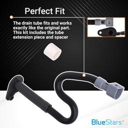 [Lifetime Warranty] W10619951 Refrigerator Drain Tube Replacement - Compatible with Whirlpool Maytag Kenmore KitchenAid Refrigerator - Replaces AP5780744 PS8691807 2887289 W10210987 W10210988 W10344401 thumbnail 1