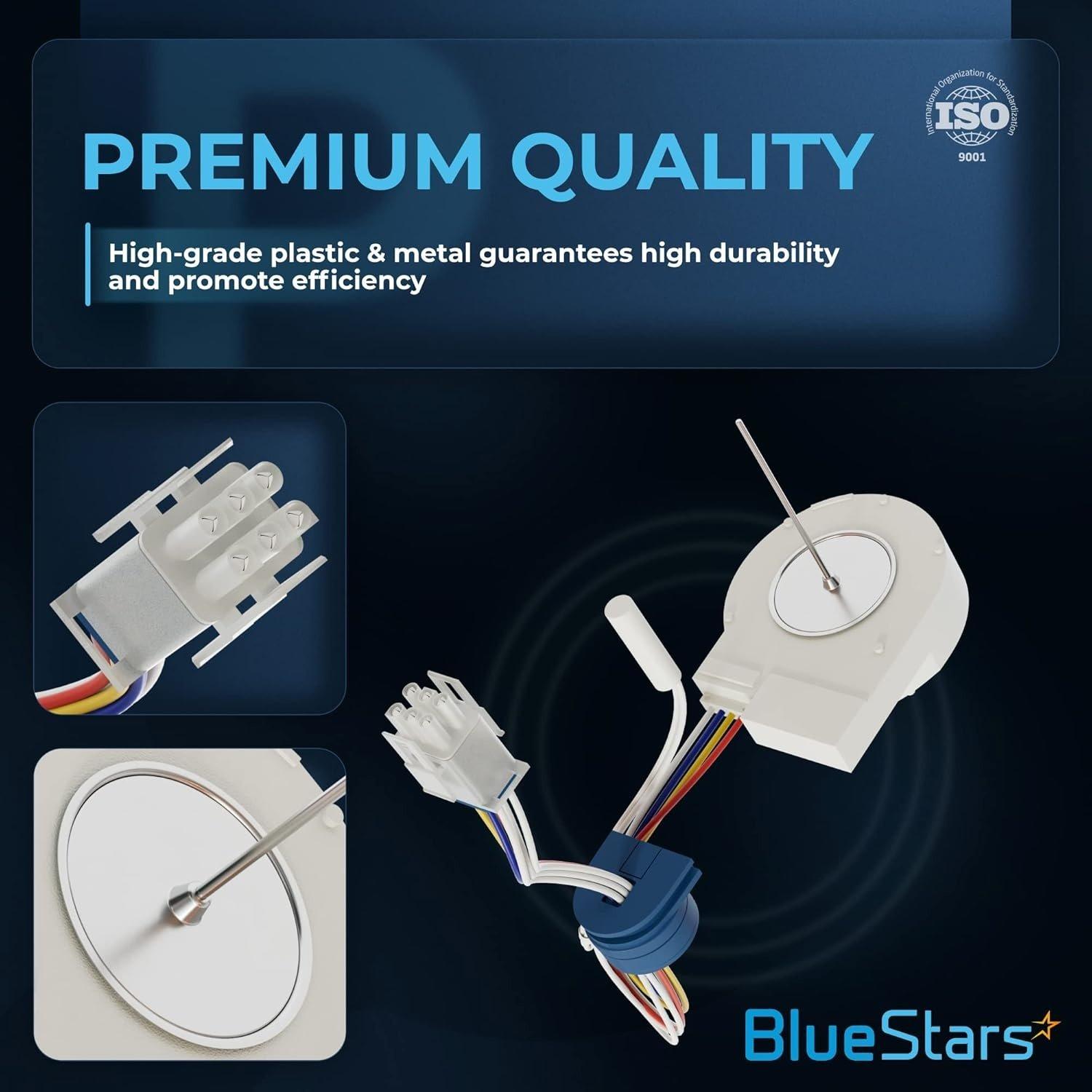 [Lifetime Warranty] WR60X10074 WR60X10307 Evaporator Fan Motor Replacement - Compatible with GE Hotpoint Refrigerators - Replaces AP4438809 WR60X10224 PS2364950 WR60X10099 WR60X30370 image 2