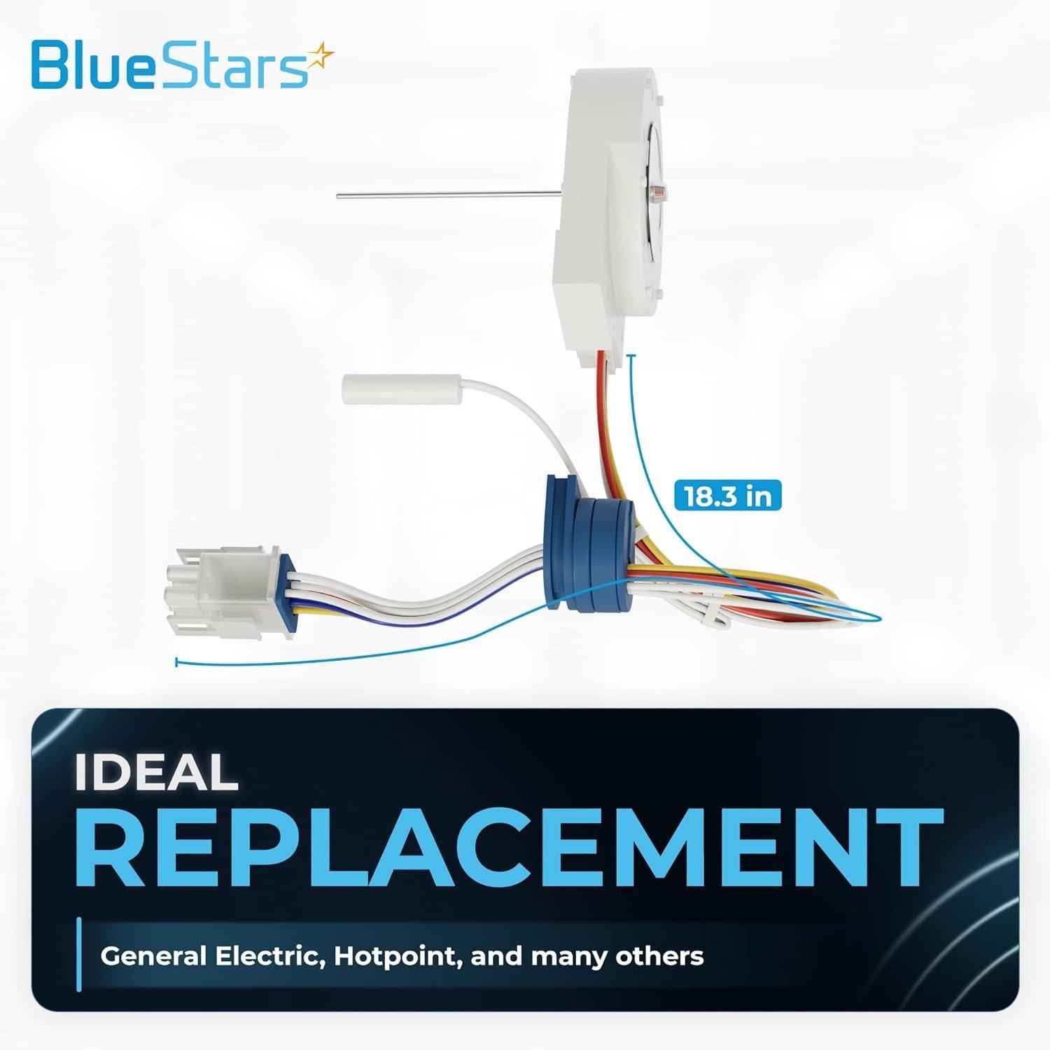 [Lifetime Warranty] WR60X10074 WR60X10307 Evaporator Fan Motor Replacement - Compatible with GE Hotpoint Refrigerators - Replaces AP4438809 WR60X10224 PS2364950 WR60X10099 WR60X30370 image 6