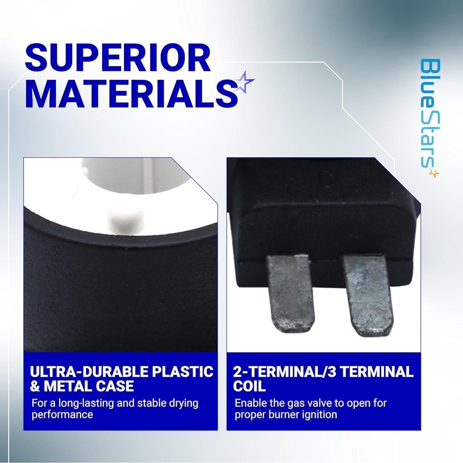 [Lifetime Warranty] 279834 Dryer Gas Valve Ignition Solenoid Coil Kit - Compatible with Whirlpool Kenmore Maytag Dryers - Replaces AP3094251 PS334310 12001349 694540 694539 306105 306106 image 6