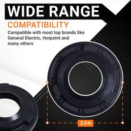 [Lifetime Warranty] WH02X10383 Washer Tub Seal - Compatible with GE & Hotpoint Washers - Replaces WH02X10032 WH02X1196 PS4704237 thumbnail 2