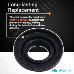 [Lifetime Warranty] WH02X10383 Washer Tub Seal - Compatible with GE & Hotpoint Washers - Replaces WH02X10032 WH02X1196 PS4704237 thumbnail 4