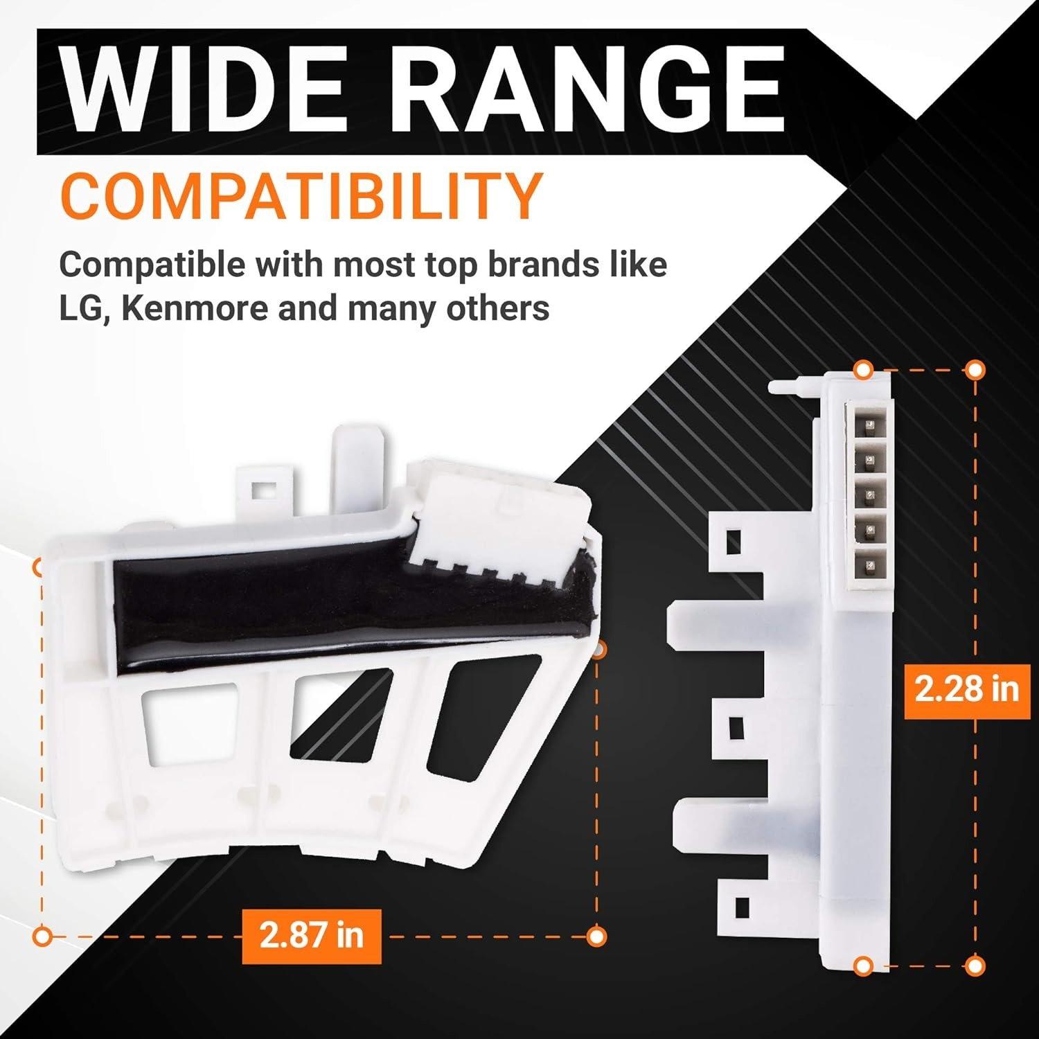 [Lifetime Warranty] 6501KW2002A Washer Rotor Position Sensor Assembly for LG Hall Sensor - Replaces 6501KW2002B PS3529186 4962510 AP4440680 - Compatible with LG Kenmore Washers WM2016CW WM3170CW WM3370HWA image 2