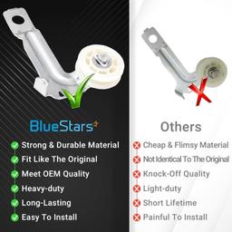 [Lifetime Warranty] W10547292 Dryer Idler Pulley - Compatible with Whirlpool Maytag Kenmore Dryers - Replaces 8547160 WPW10547292 AP6022817 PS11756154 thumbnail 5