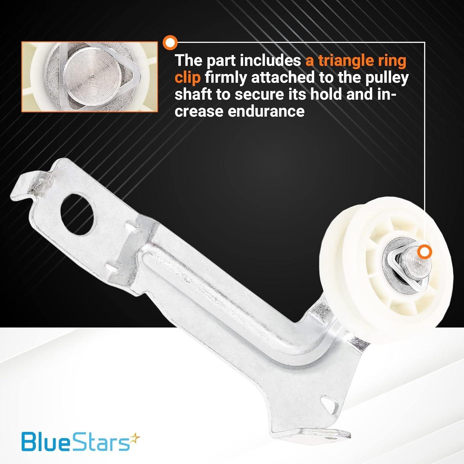 [Lifetime Warranty] W10547292 Dryer Idler Pulley - Compatible with Whirlpool Maytag Kenmore Dryers - Replaces 8547160 WPW10547292 AP6022817 PS11756154 image 2