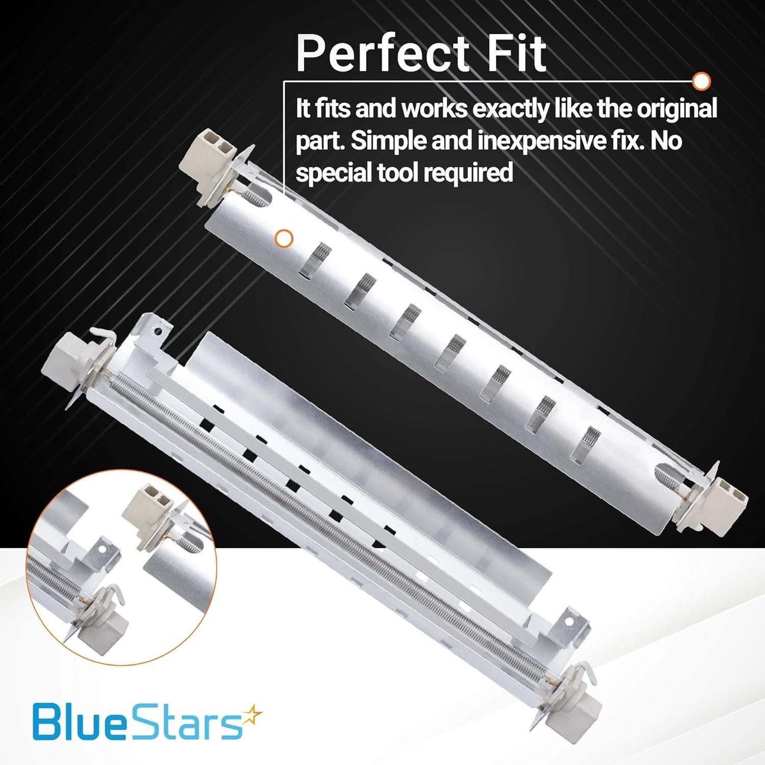 [Lifetime Warranty] WR51X10055 Refrigerator Defrost Heater with METAL SHIELD - Compatible with GE & Kenmore Refrigerators - Replaces AP3183311 914088 AH303781 EA303781 image 3