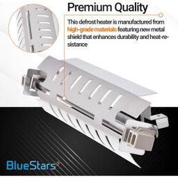 [Lifetime Warranty] WR51X10055 Refrigerator Defrost Heater with METAL SHIELD - Compatible with GE & Kenmore Refrigerators - Replaces AP3183311 914088 AH303781 EA303781 thumbnail 4