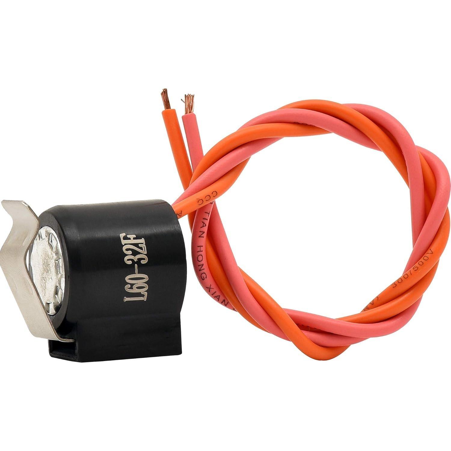 [Lifetime Warranty] WR50X122 Refrigerator Defrost Thermostat - Compatible with General Electric Kenmore Hotpoint Models - Replaces PS303471 AP2071262 WR50X0128 image 0